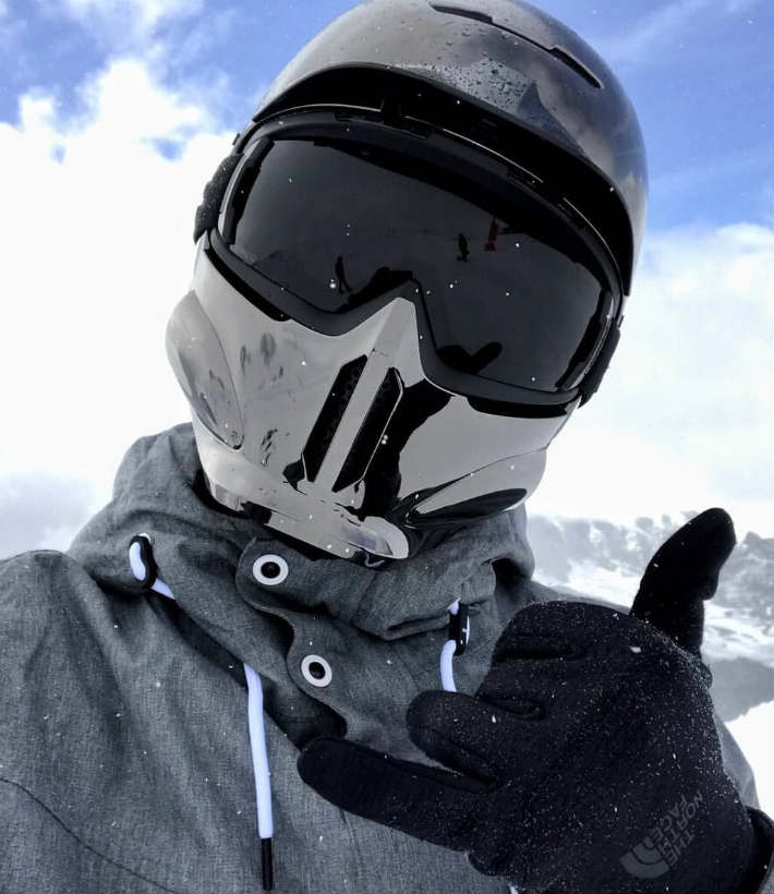 Snow full face helmet 